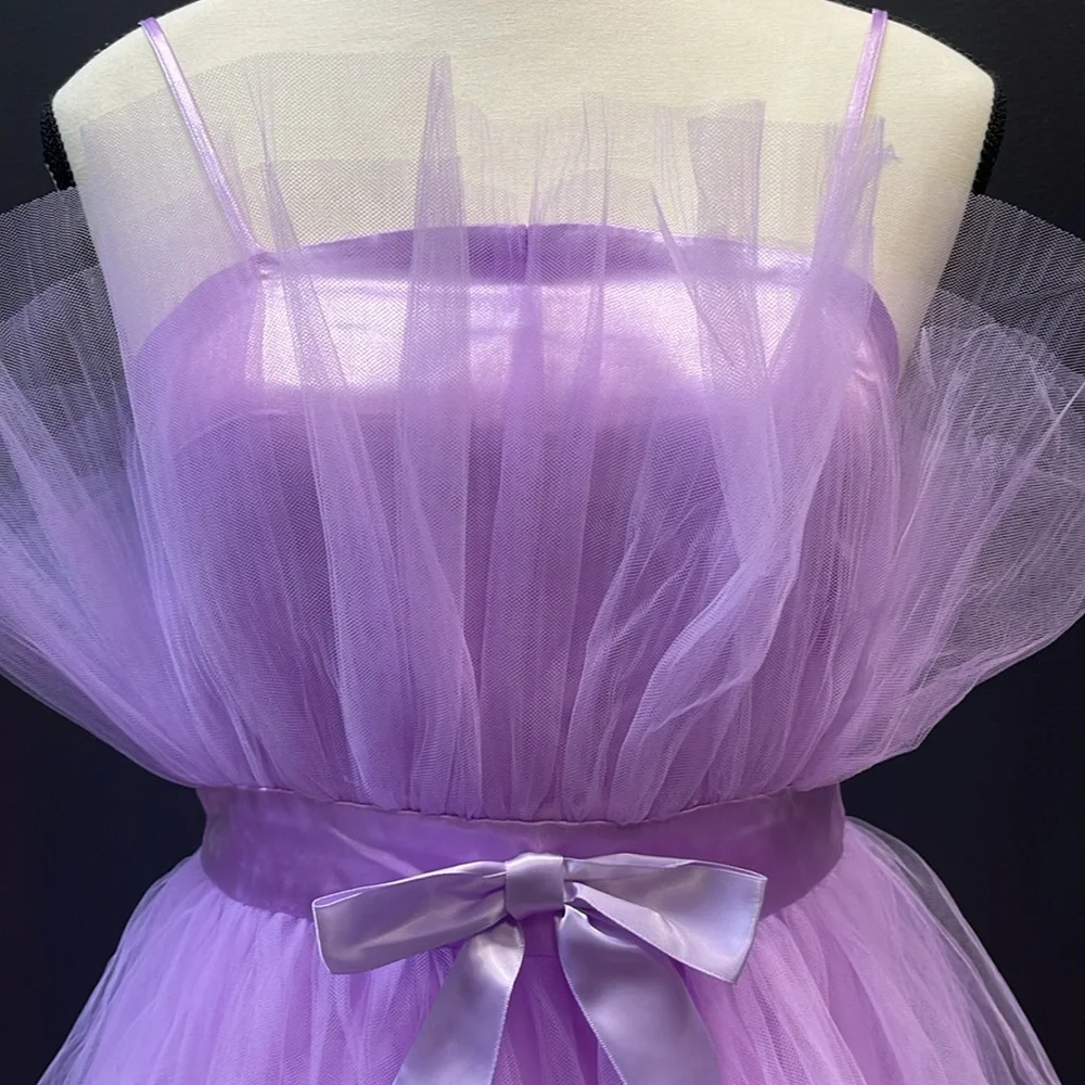 SHEIN Tulle Dress Purple SZ Teen 13Y